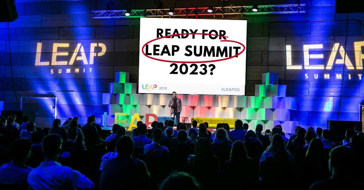 Reasons why to attend LEAP Summit 2023