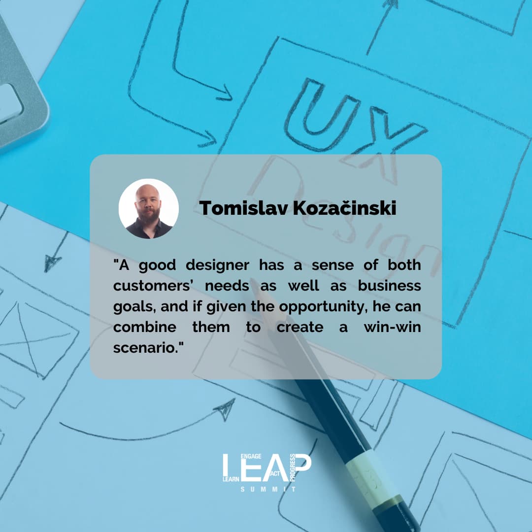 Tomislav Kozačinski: Business owners are not aware of the benefits having a designer can have